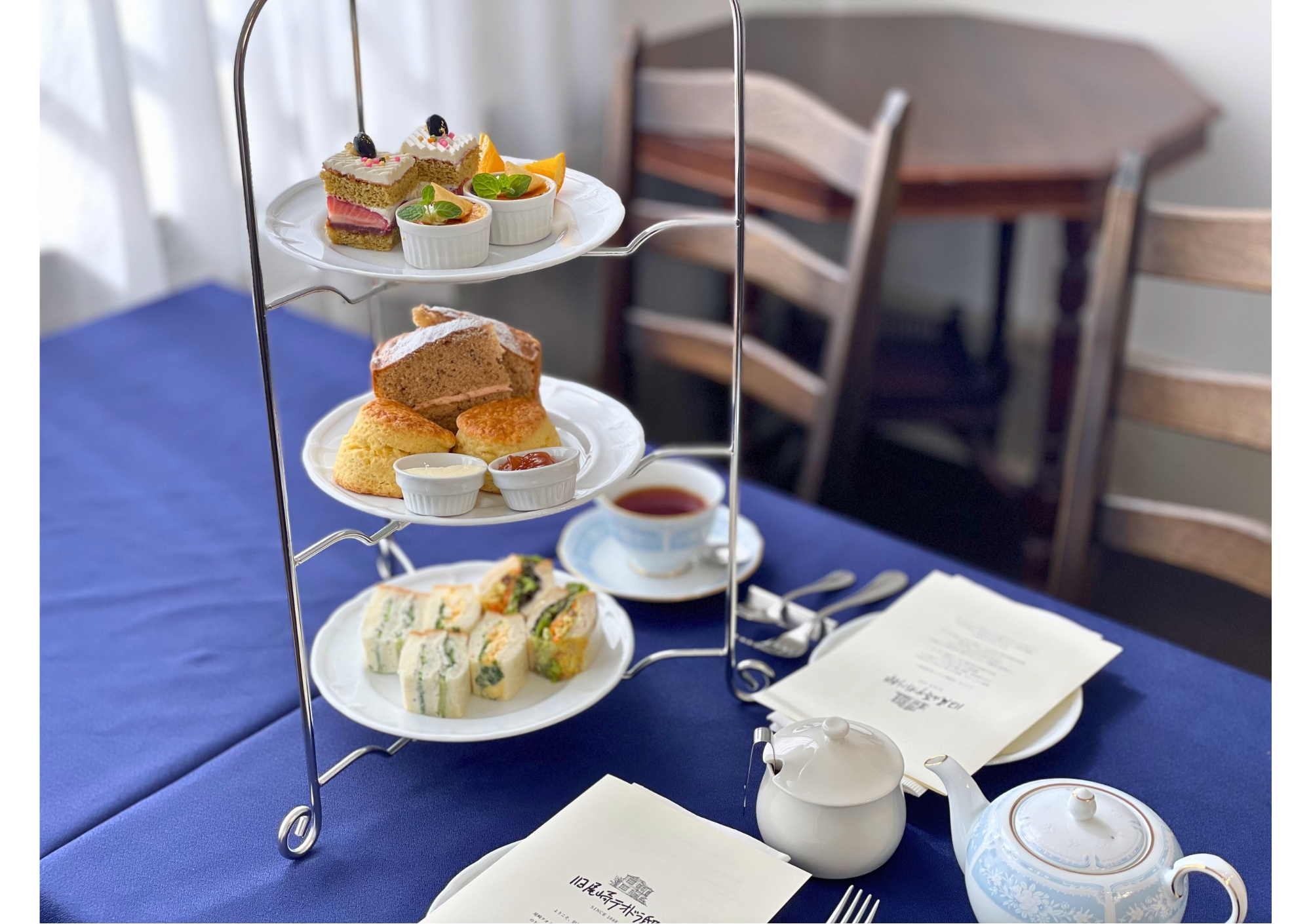 画像：アフタヌーンティーのご案内（2026年2月28日〜4月14日）